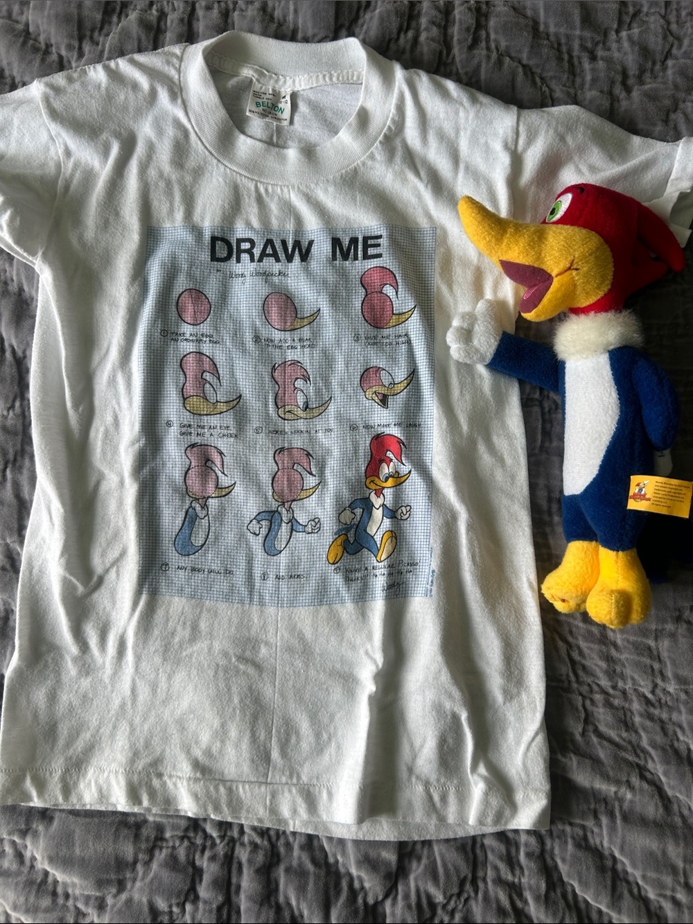 Vintage Benton woody the woodpecker how to draw